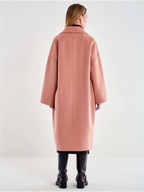 Cappotto Ovetto Oversized VICOLO | TF0003/ROSA